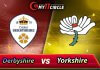 Derbyshire vs Yorkshire North Group Match