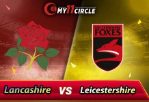 Leicestershire vs Lancashire North Group Match