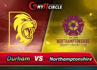 Durham vs Northamptonshire North Group Match