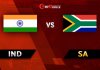 India vs South Africa 1st Test