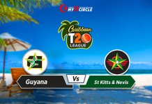 Guyana vs St Kitts and Nevis