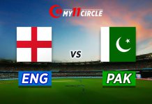 England vs Pakistan Test Match