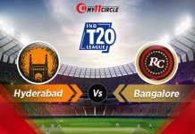 Hyderabad-vs-Bangalore t20 league