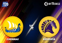 Chennai vs Kolkata, Indian T20 League 2022