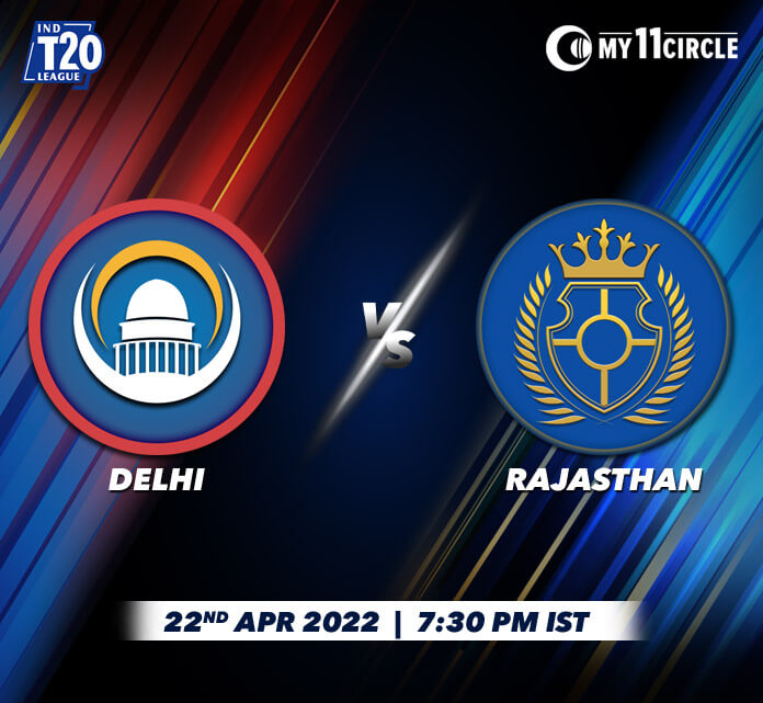 Delhi vs Rajasthan, Indian T20 League 2022: Today’s Match Preview ...