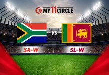 SA women v Sl women